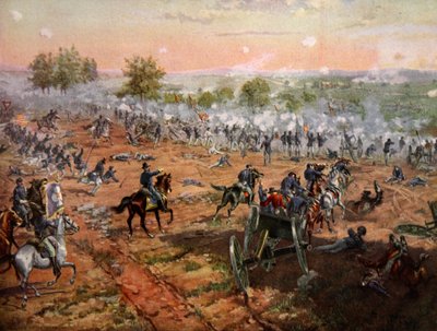 The Battle of Gettysburg, July 1st-3rd 1863 by Henry Alexander Ogden